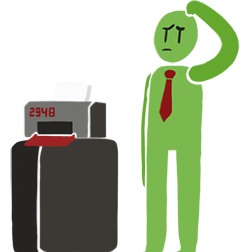 GEORGE AND THE PRINTER